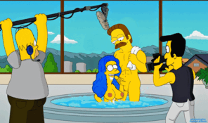 amateur Photo 1560120_-_guido_l_homer_simpson_marge_simpson_ned_flanders_the_simpsons_timothy_lovejoy_animated