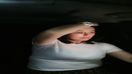 大奶熟女大姐 你鸡吧都不硬还操 吹一下 啊啊用力操我 和大哥玩刺激路边车震 无套内射 大哥紧张就是射的快了些 - EPORNER