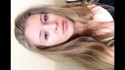 Amazing Hot Blonde Masturbating On Skype Show - EPORNER