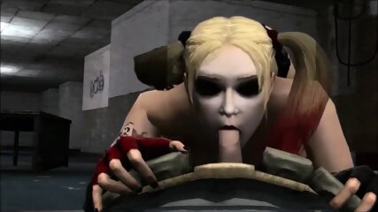 Harley Quinn BLOWJOB Queen BJ CUMPILATION Fellatio Cum Mouth - EPORNER